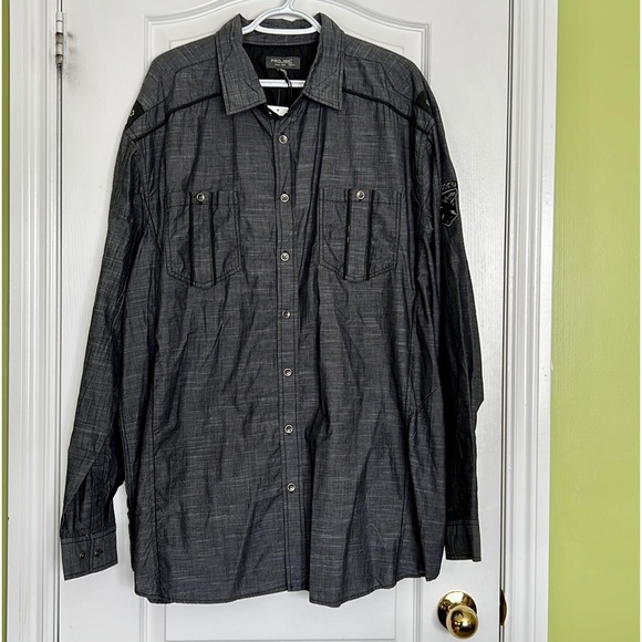 ProJek Button Down Shirt (2X) - Picture 2 of 11